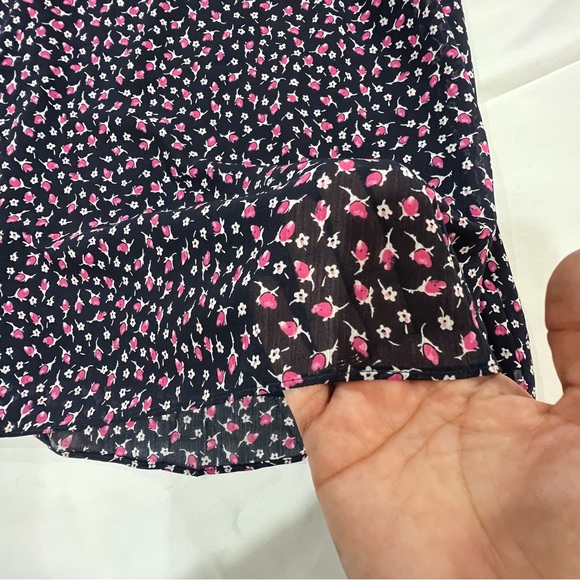 LAUREN RALPH LAUREN FLORAL GEORGETTE DRESS SIZE 18 - Picture 8 of 15